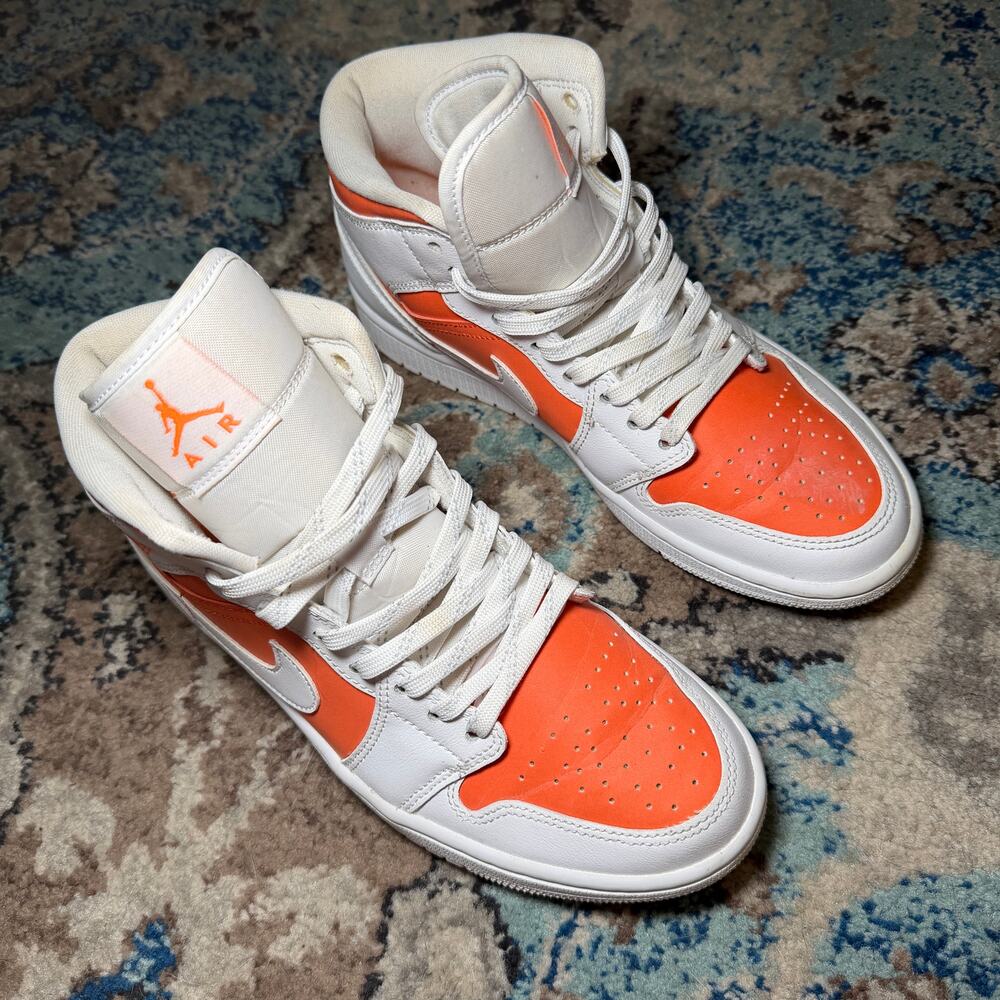 Nike Air Jordan 1 SE Bright Citrus 8 - Picture 2 of 7